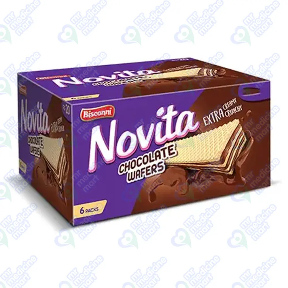 BB Novita Chocolate Wafers 384g  Rs.20