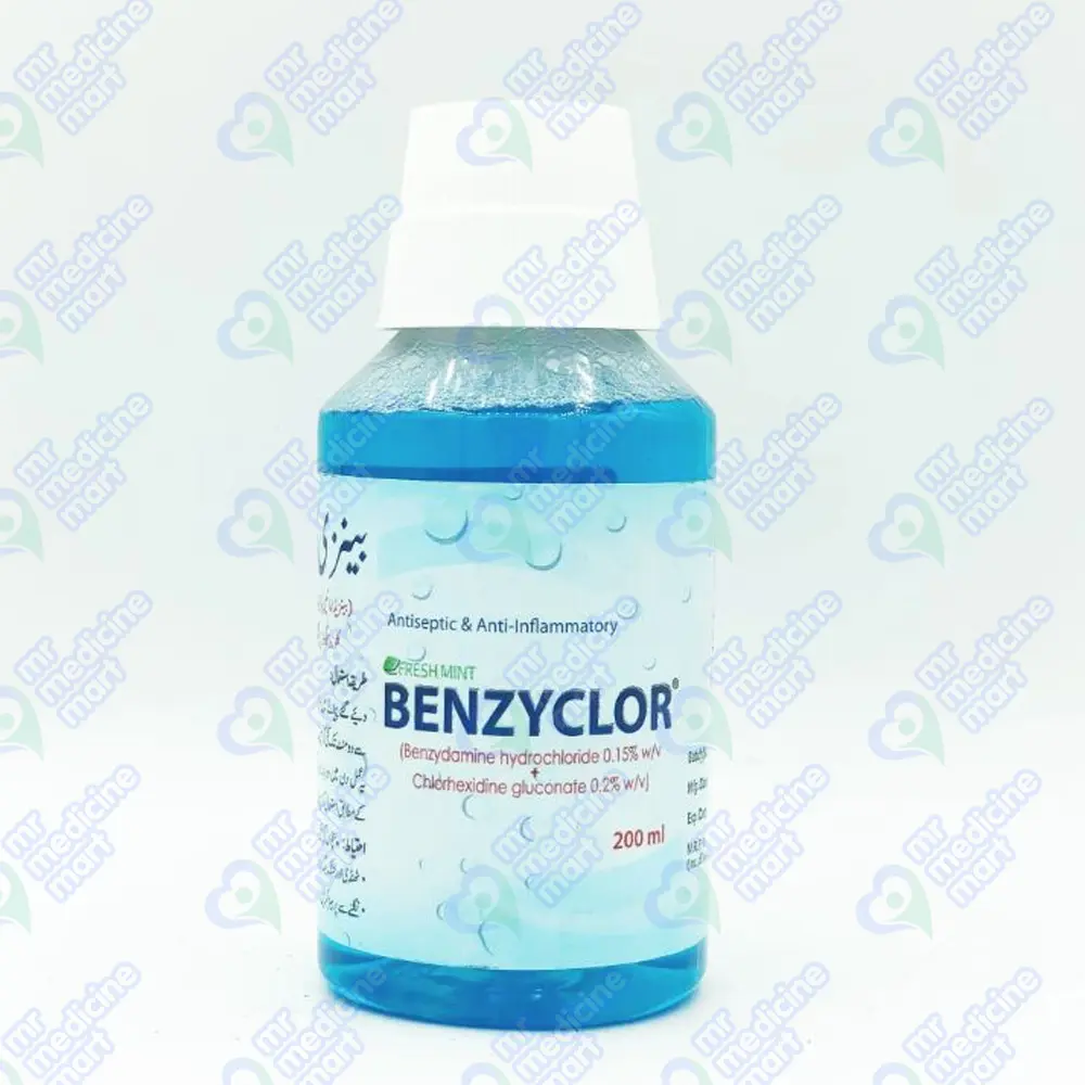 Benzyclor Mouthwash 250ml Freshmint