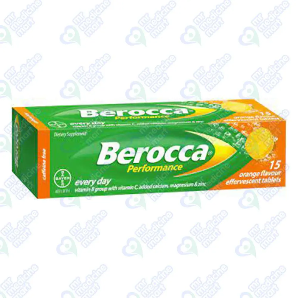 Berocca Performance Orange Tablet 15 'S