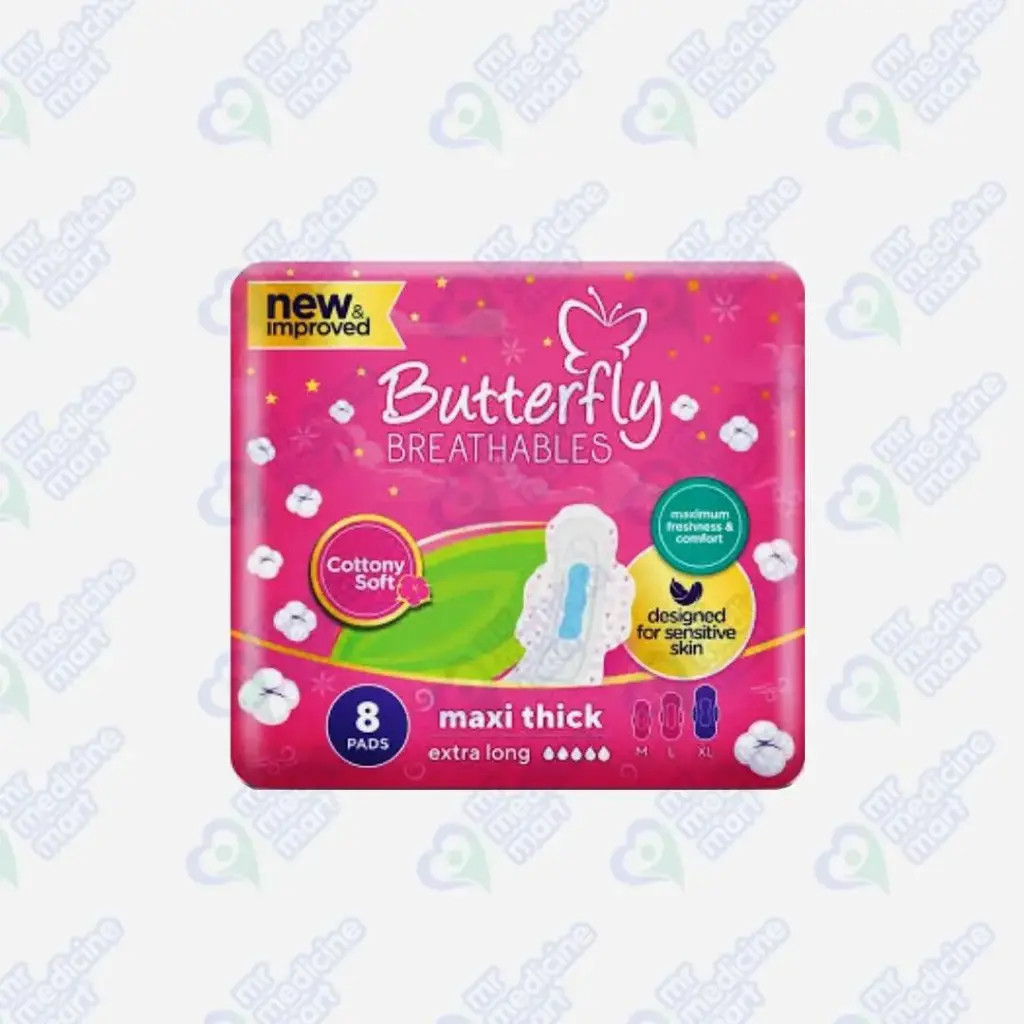 Butterfly Cottony Soft Maxi Thick XL 8's