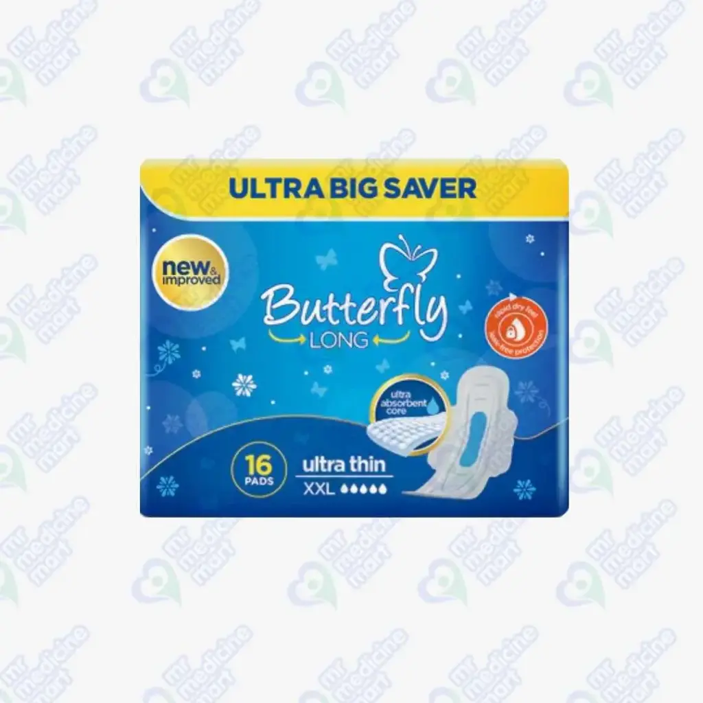 Butterfly Long Ultra Thin Pads XXL 16's