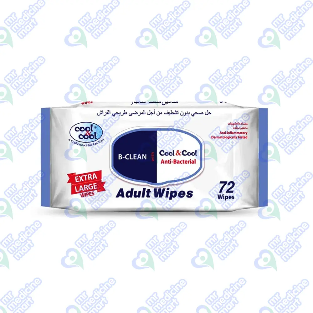 C&C Adult Wipes 72's