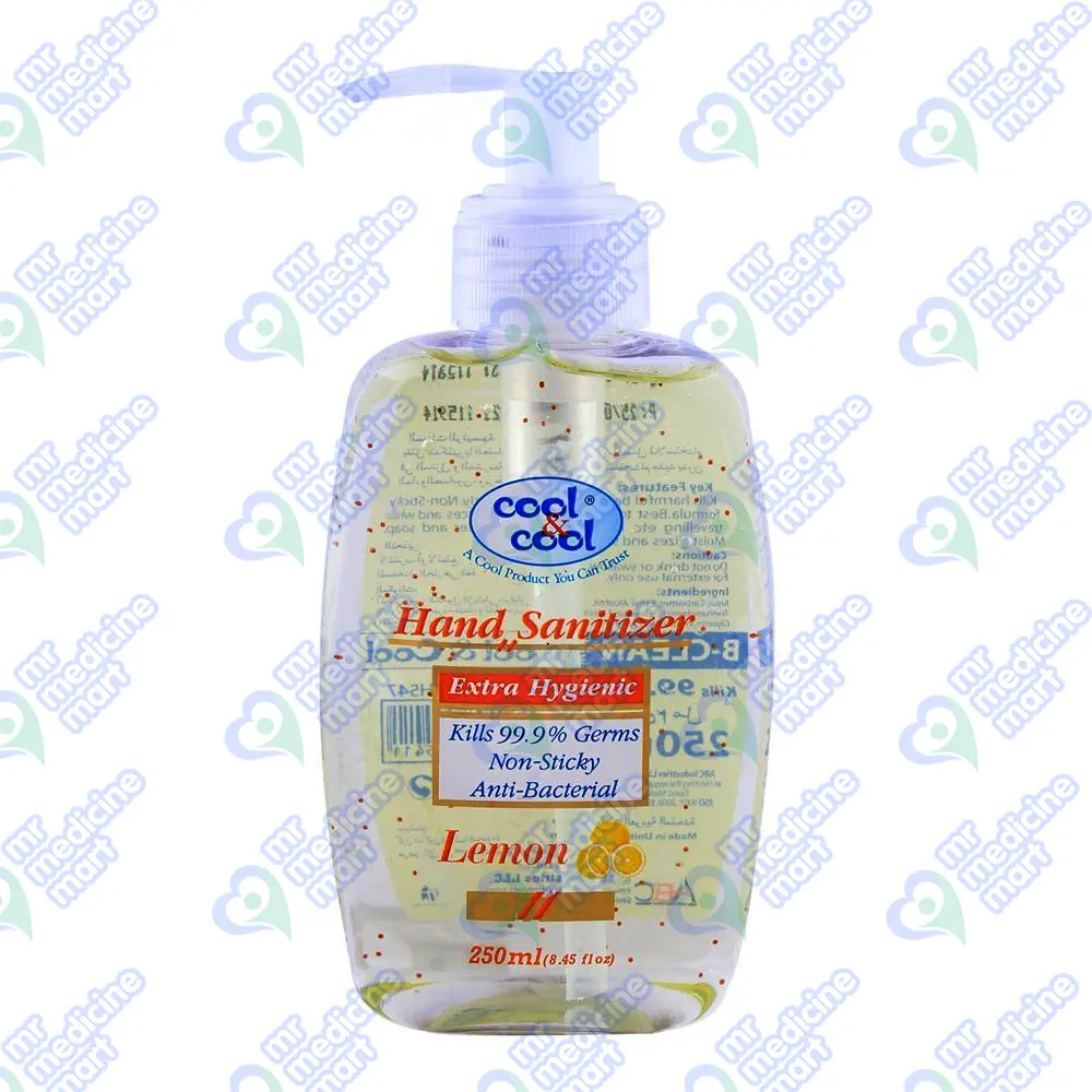 C&C Hand Sanitizer Lemon 500ml