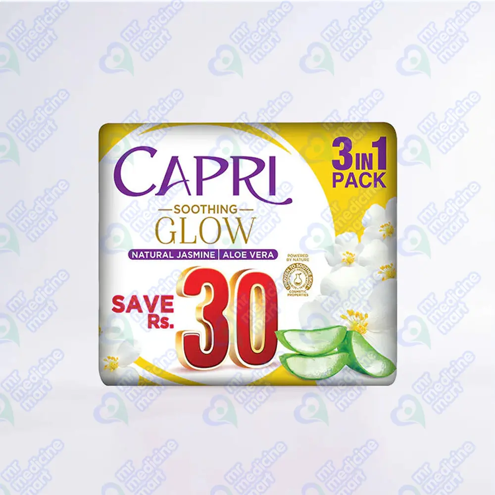 Capri Soothing Soap 3in1 Bundle120g