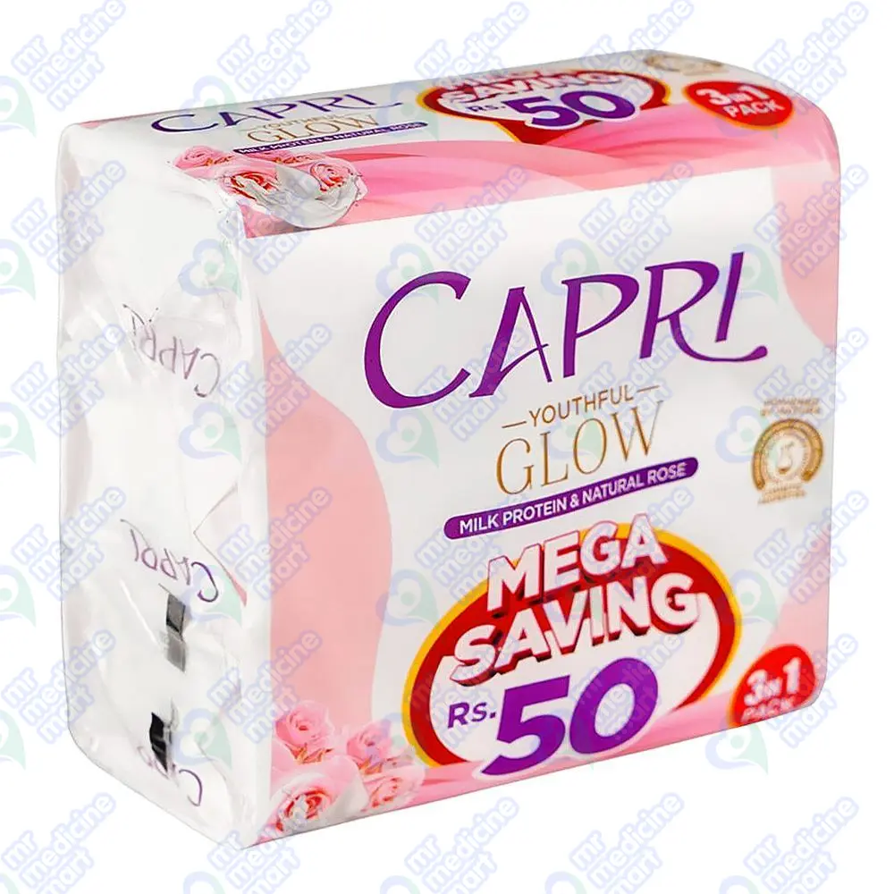 Capri Youthful Glow Soap 3in1 Bundle150g