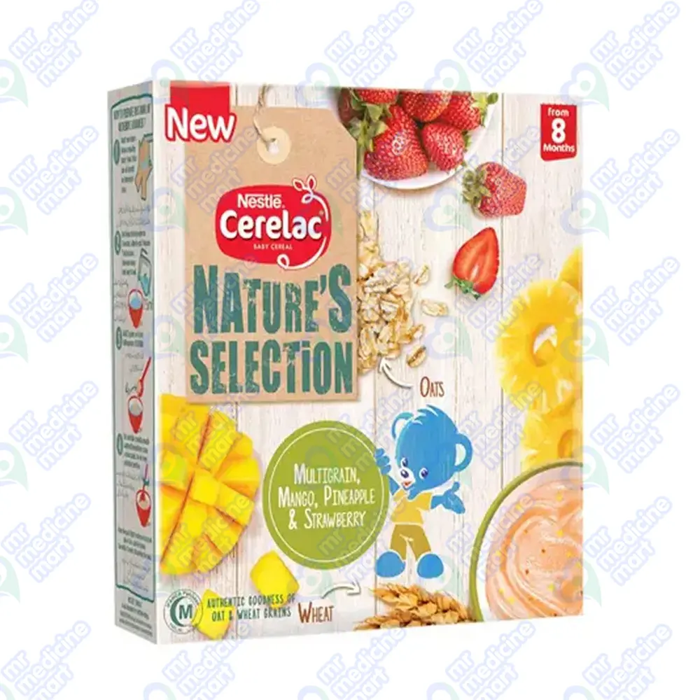 Cerelac Nature's Multigrain,Mango,Pineapple175g 8m+