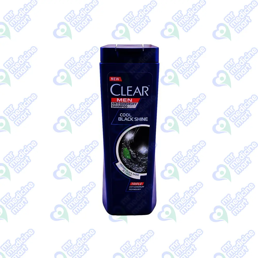 Clear Shampoo Black 185MLX24
