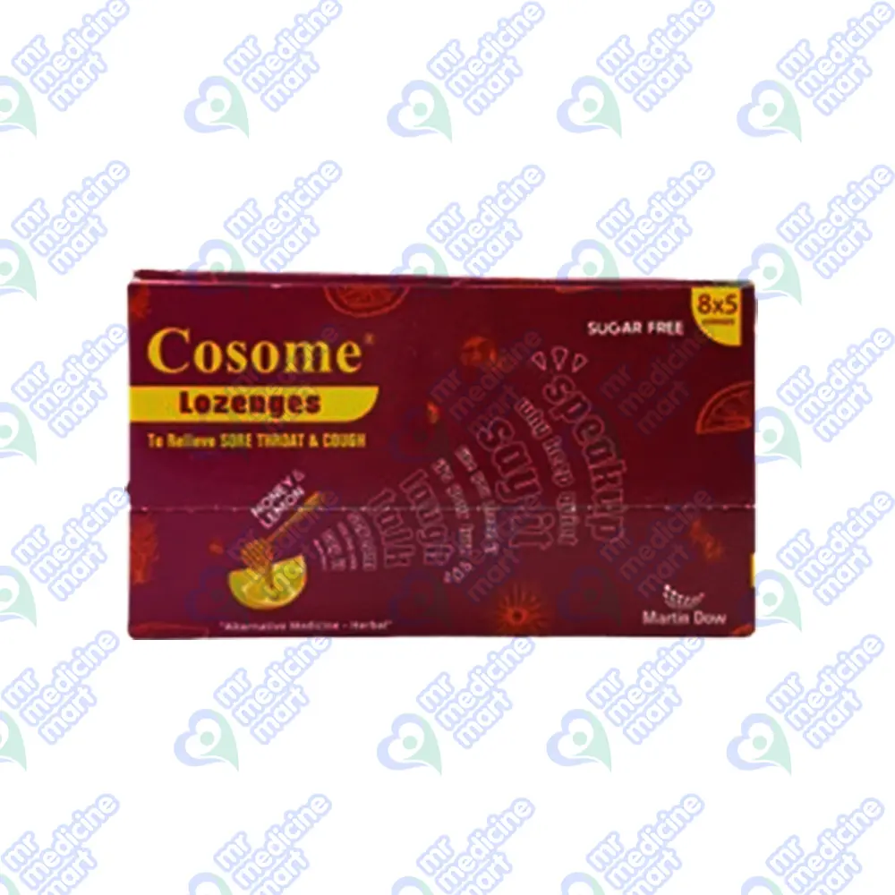 Cosome Lozenges (Sugar Free)  8 'S