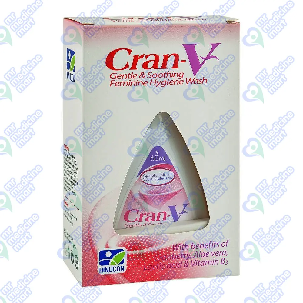 Cran V Feminine Wash 60ml