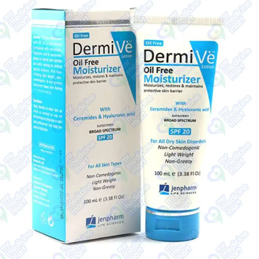 Dermive Oil free Moisturizer 100ml(Net)