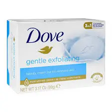 Dove Gentle Exfoliating Soap Bar 90gm
