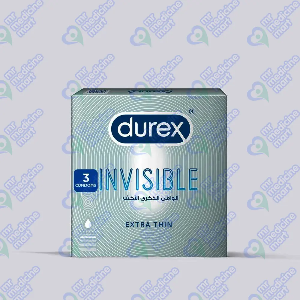 Durex Invisible 3's Condom(1x12)