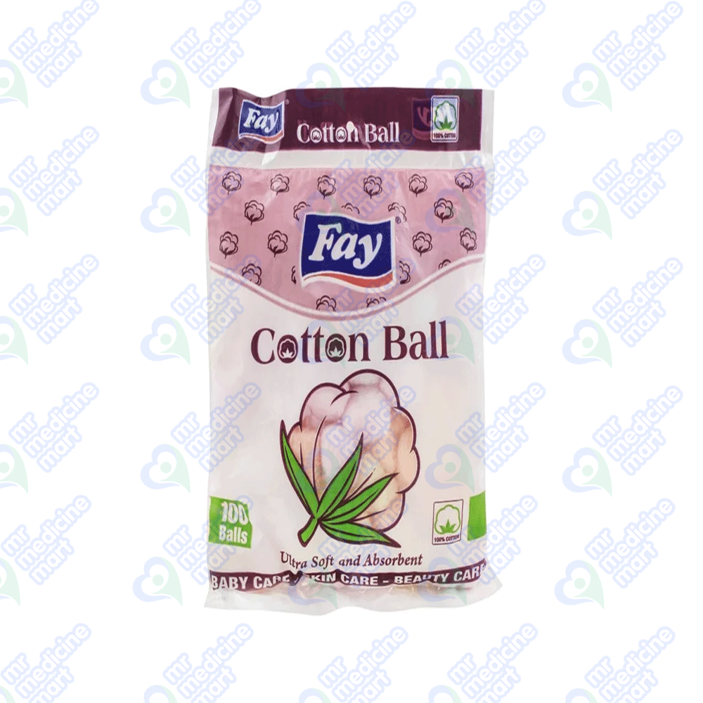 Fay Cotton Balls White 100's
