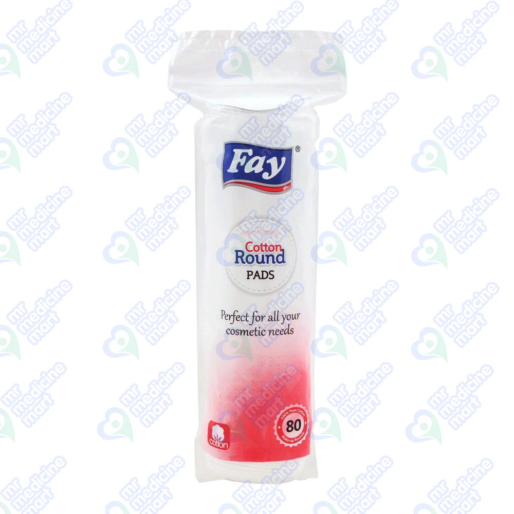 Fay Cotton Round Pads 80's