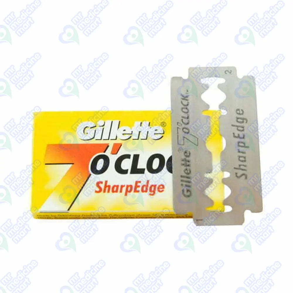 Gillete 7'O Clock Sharp Edge Blades