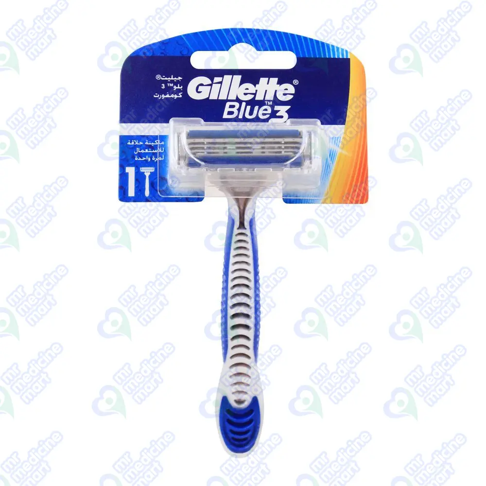 Gillete Blue 3 Comfort Razor 1'S