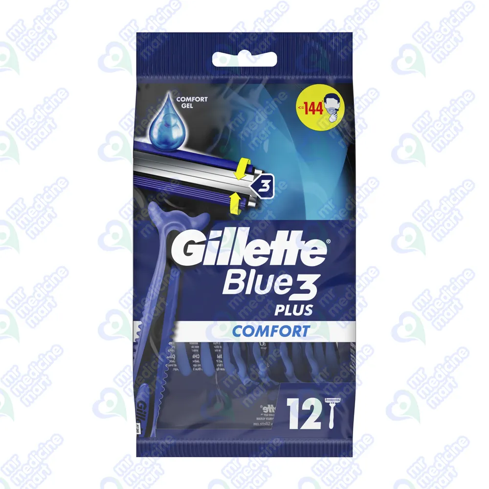 Gillete Blue 3 Plus 1's