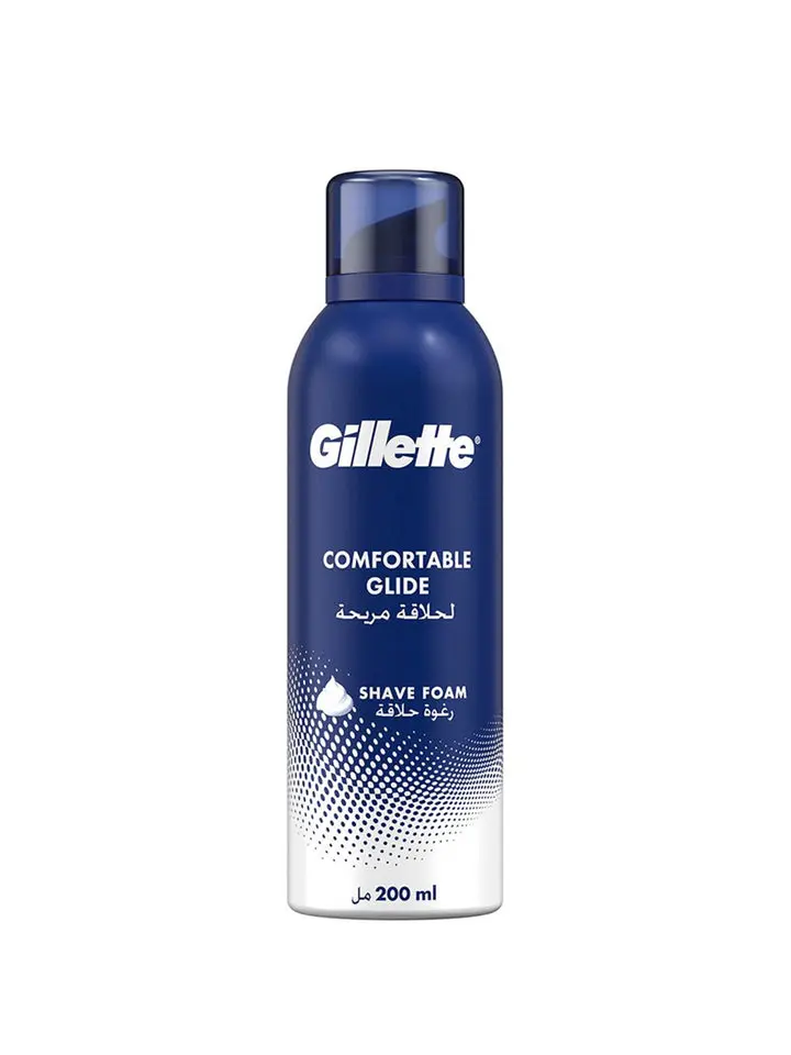 Gillette Comf Glide Shave Foam 200ml
