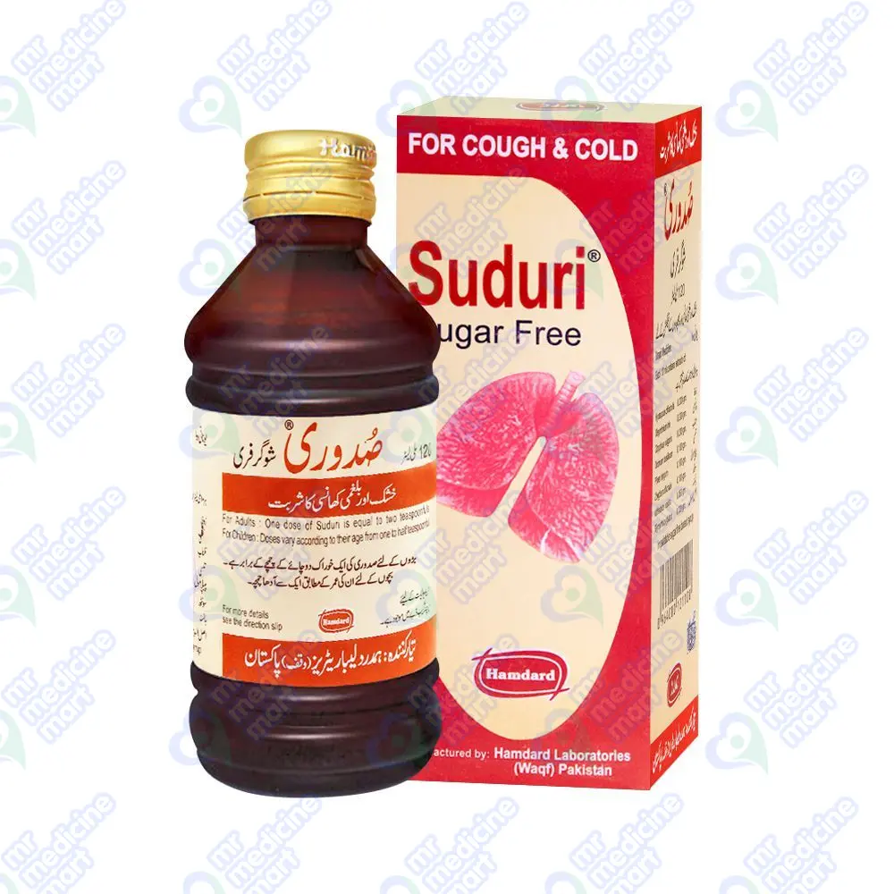 Hamdard Suduri Sugar Free Syrup 120ml