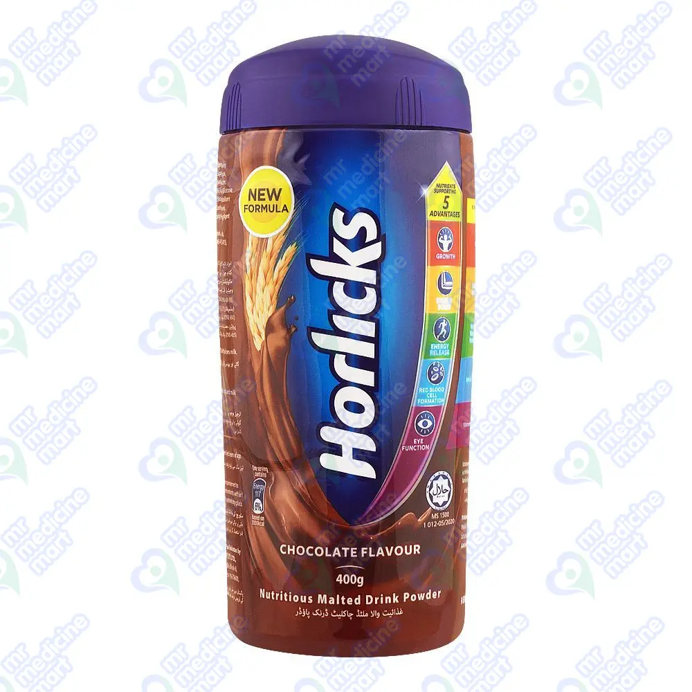 Horlicks Chocolate 400gm Jar