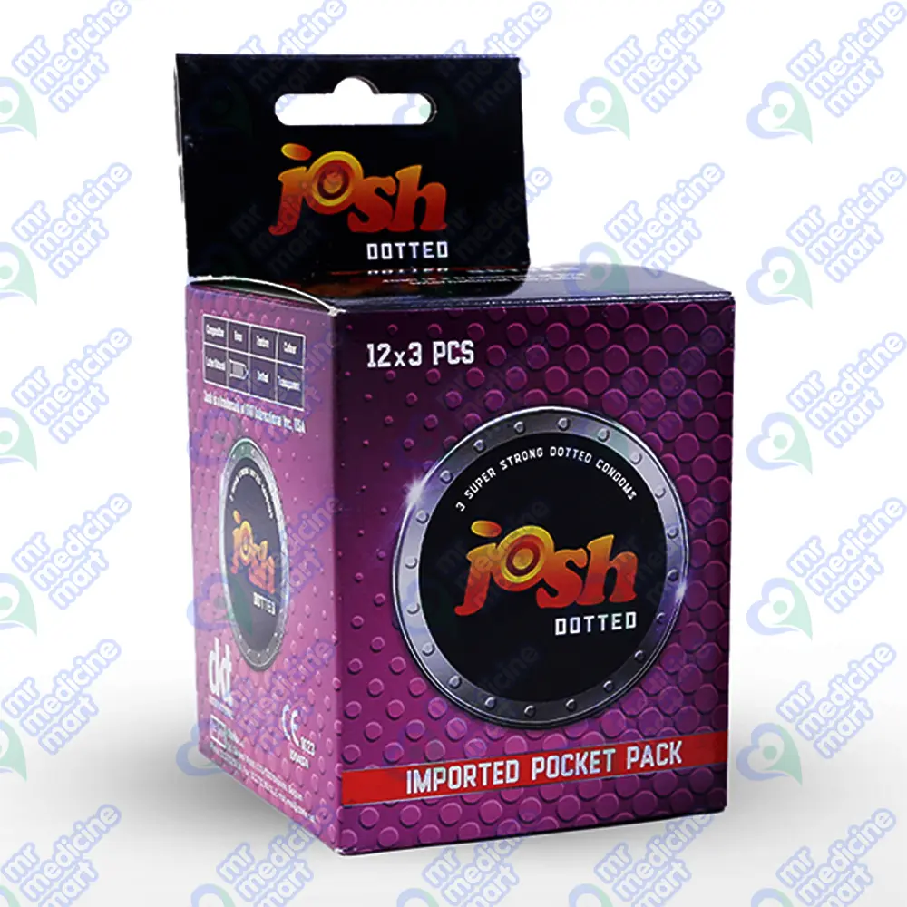 Josh Dotted 3s Condoms (1x12)