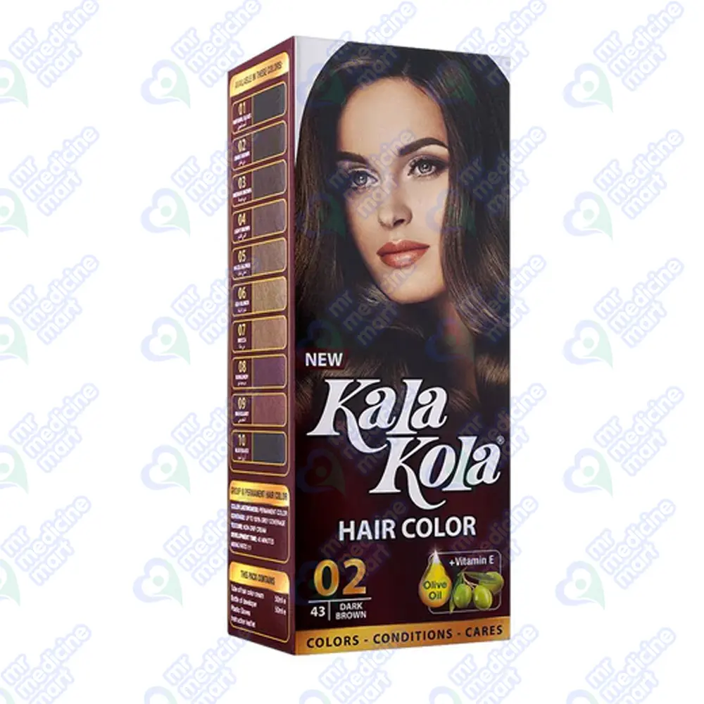 Kala Kola Hair Color Dark Brown 02