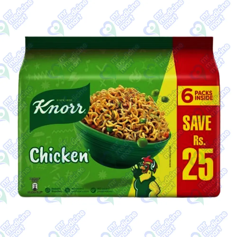 Knorr Noodles Chicken Flvr 6Pcs