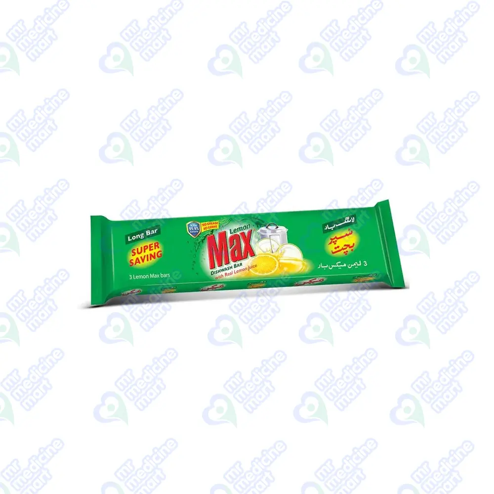 Lemon Max Bar 265gm 80rs