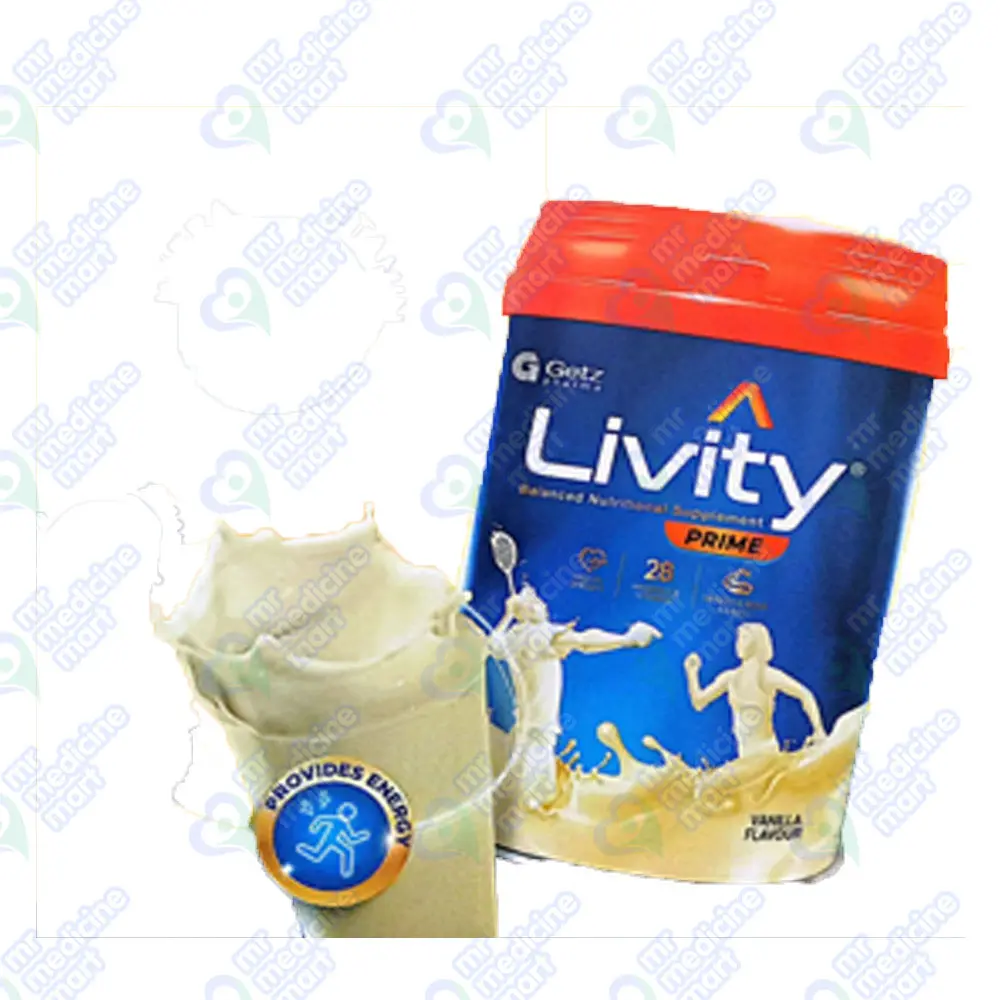 Livity Prime 400g Vanilla