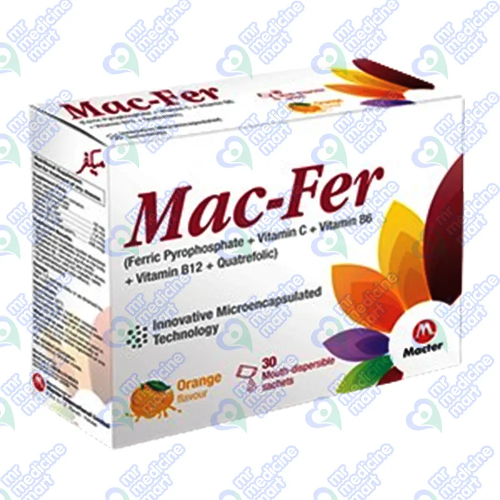 Mac-Fer Orange Sachets