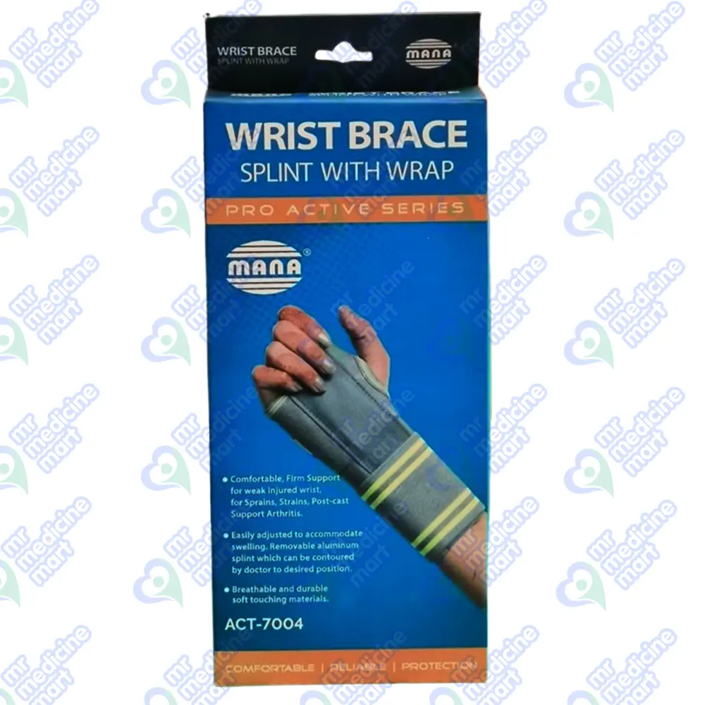 Mana Wrist Brace Splint Medium (Right)ACT-7004