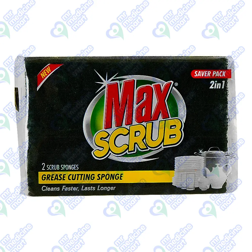Max Scrub 2in1 Bachet Pack