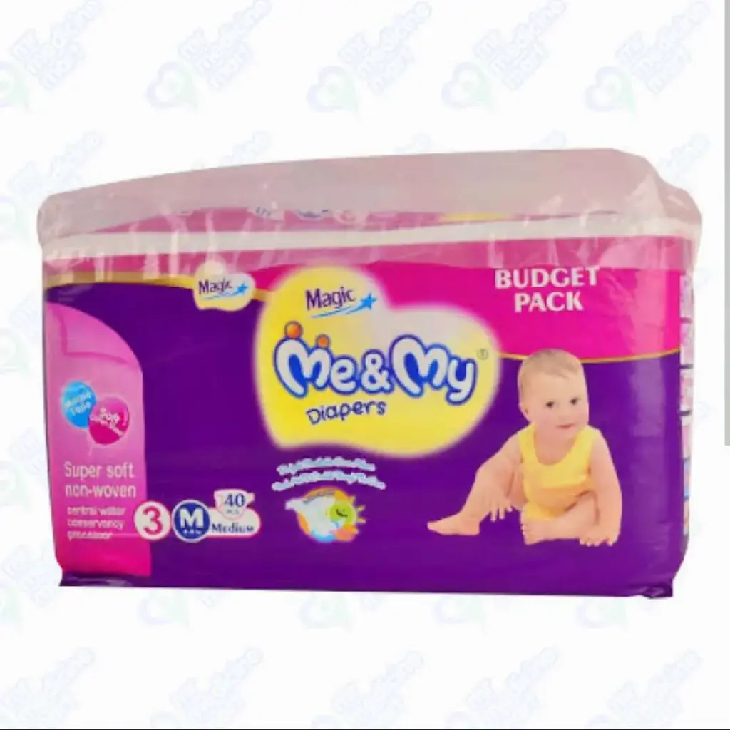 Me & My 3 Medium Diaper 40's