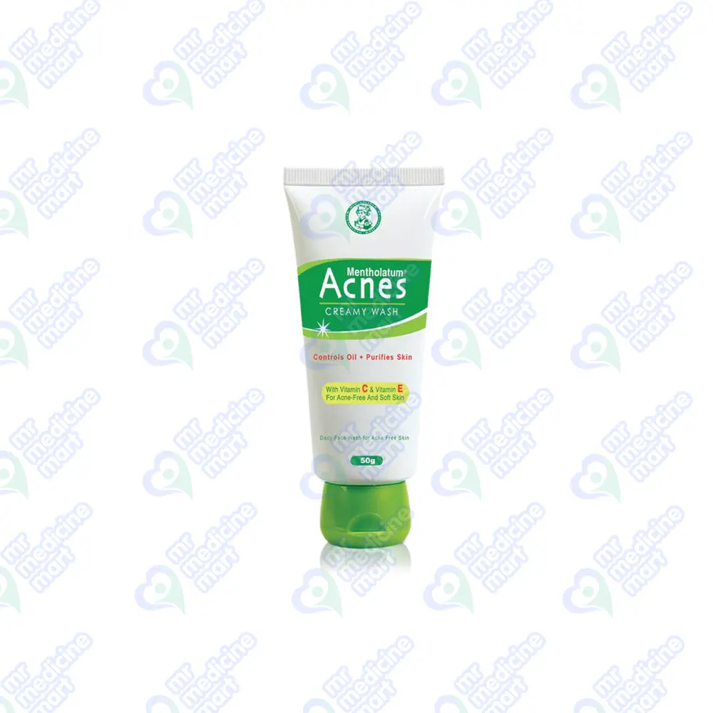 Mentholatum Acnes Creamy Wash 50g