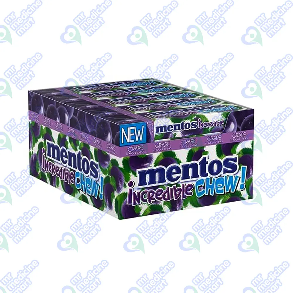 Mentos Incredible Grape Chew(1x20)