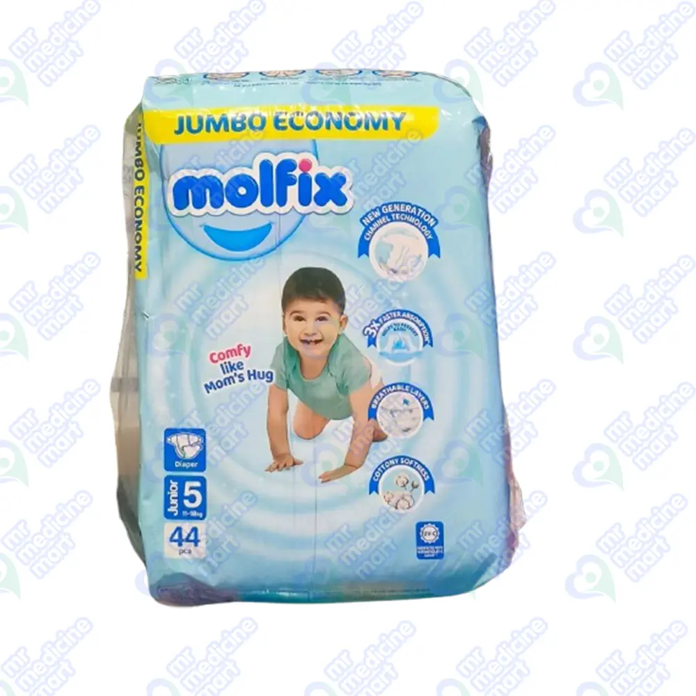 Molfix 5 Diaper 44's