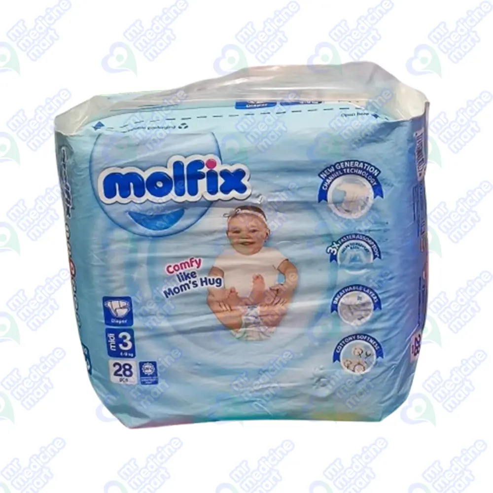 Molfix 3 Diaper  28's