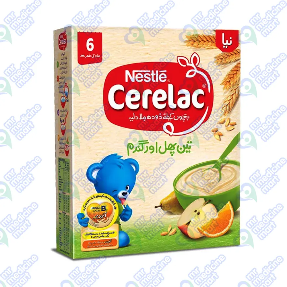 Nestle Cerelac Wheat & 3Fruits 175gm 6m+