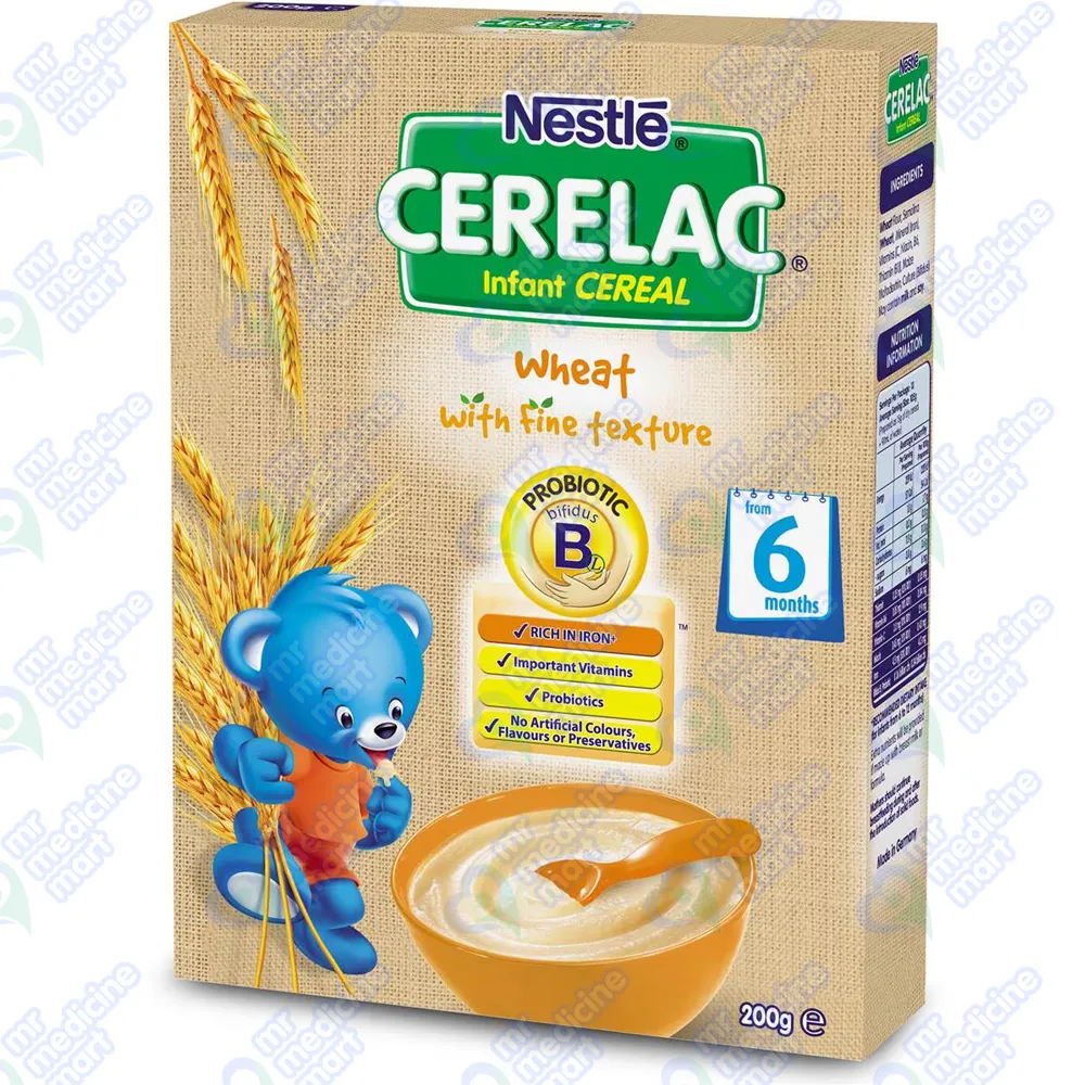 Nestle Cerelac Wheat 200gm 6M