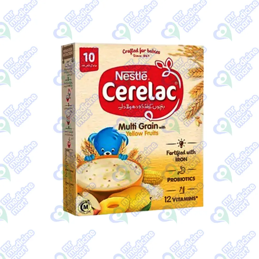 Nestle Cerelac Yellow Fruit 10M 175g