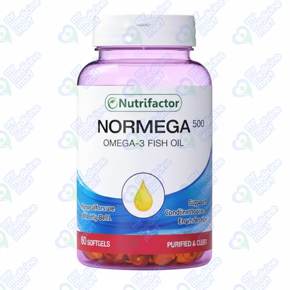 Nutrifactor Normega 500 Softgels 60's