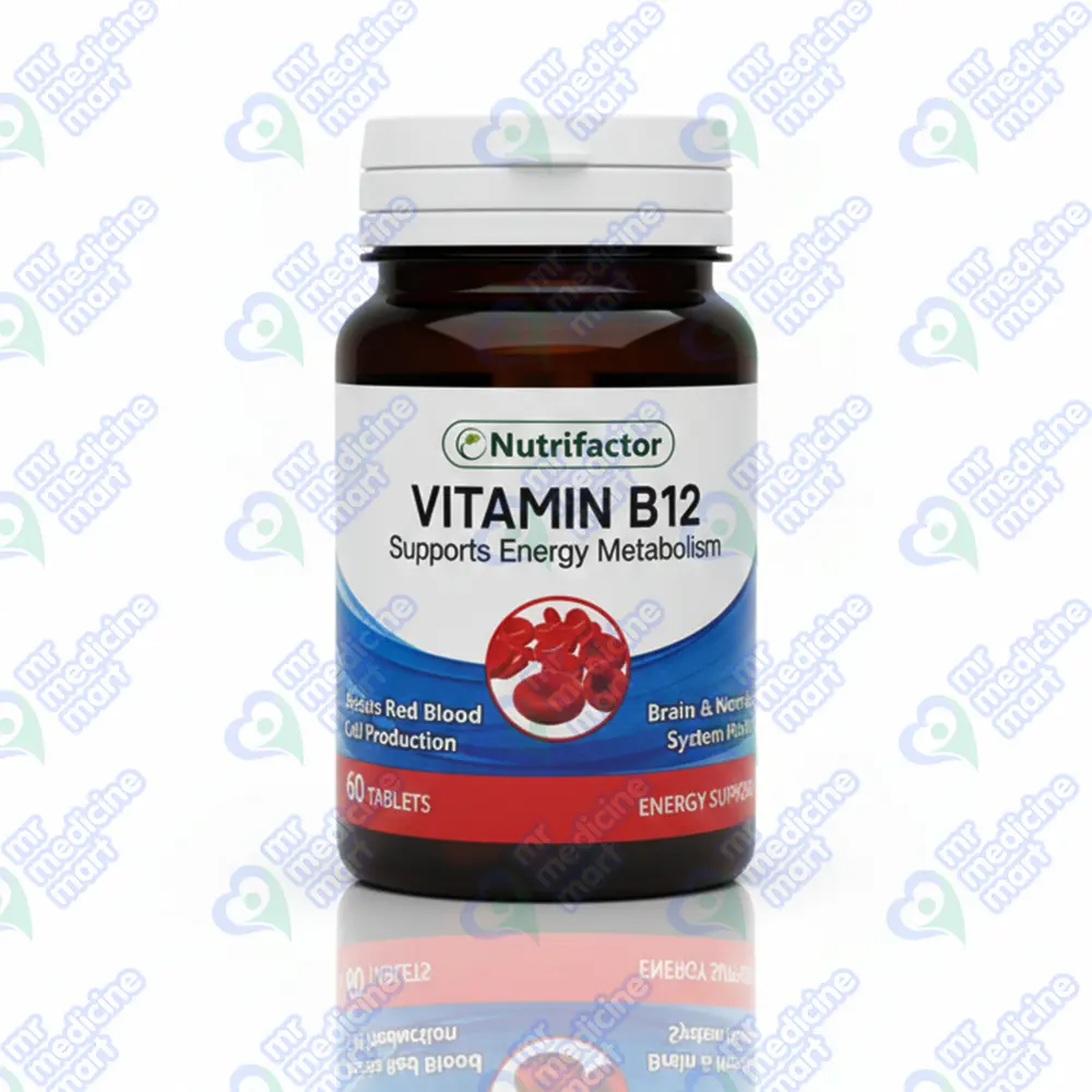 Nutrifactor Vitamin B-12 Tab 60's