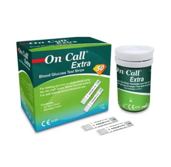 On Call Extra(Green)Glucose Strips 25