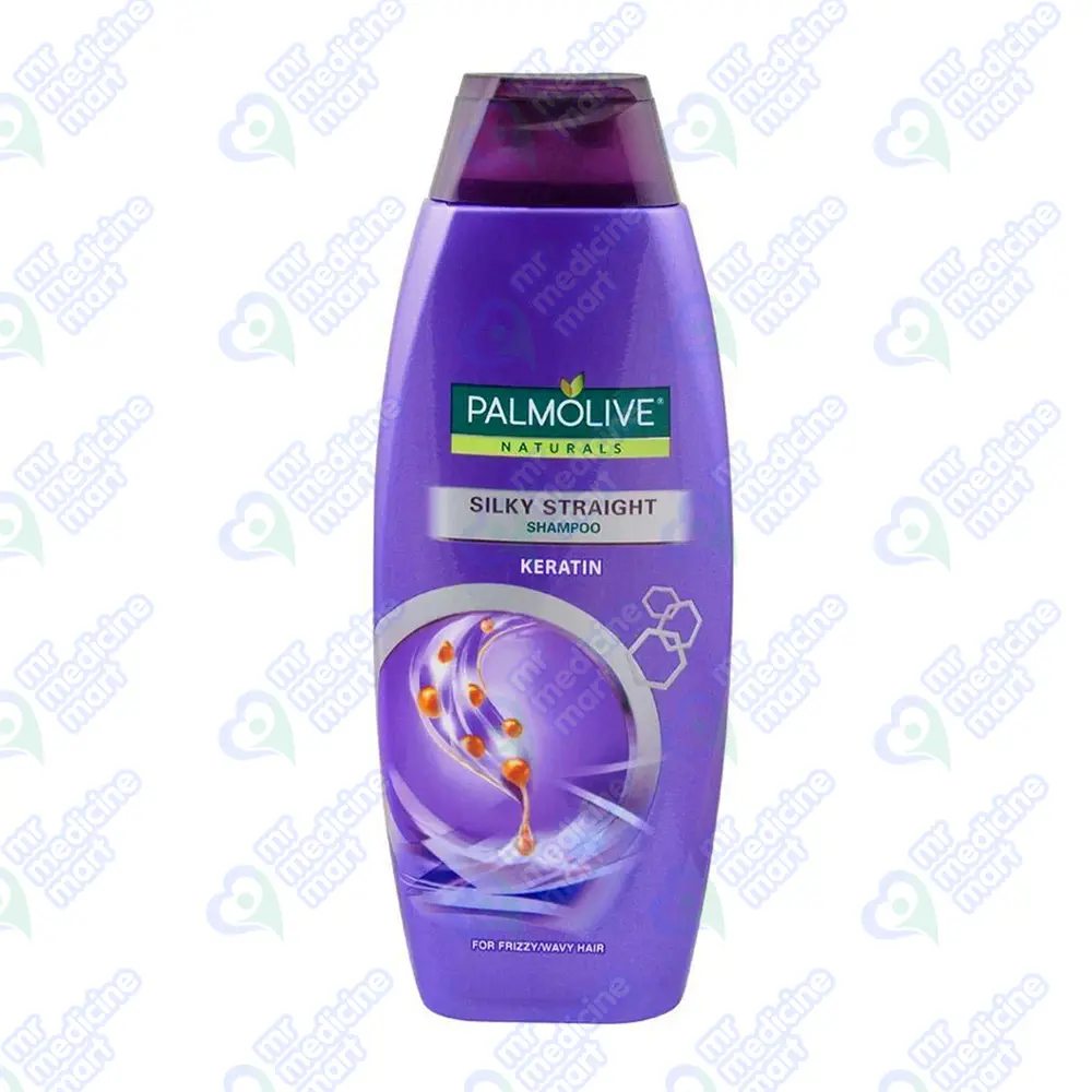 Palmolive Silky Straight Shampo Bottle 375ml