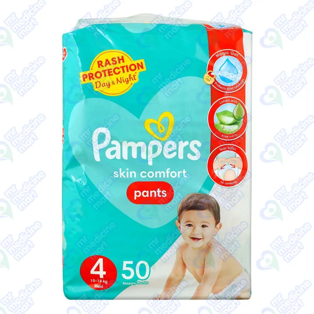 Pampers 4 Diaper 50's