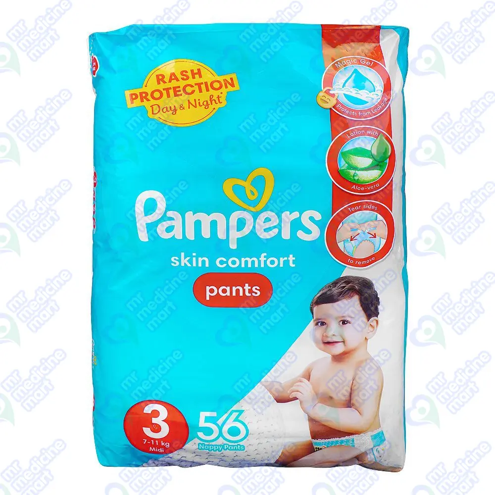 Pampers 3 Pant 56's