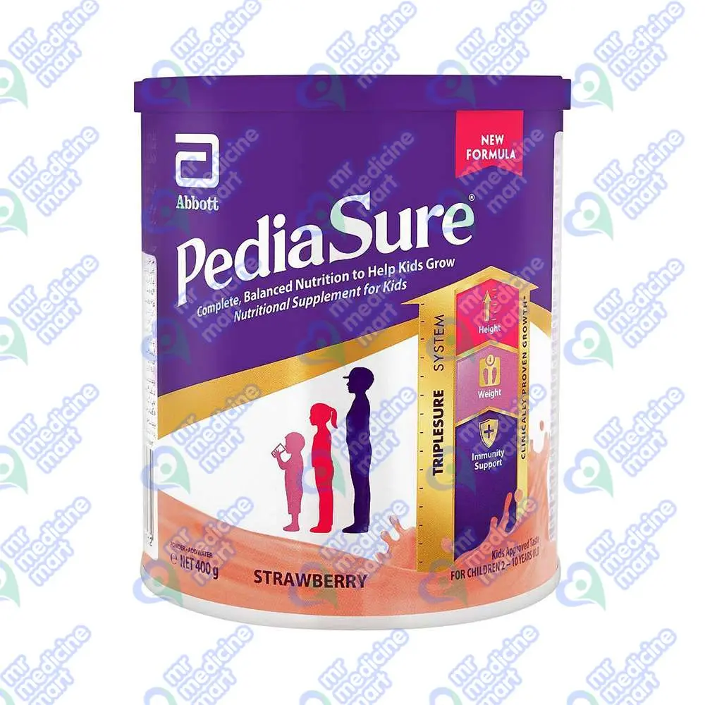 Pediasure Strawberry Powder 400 gm