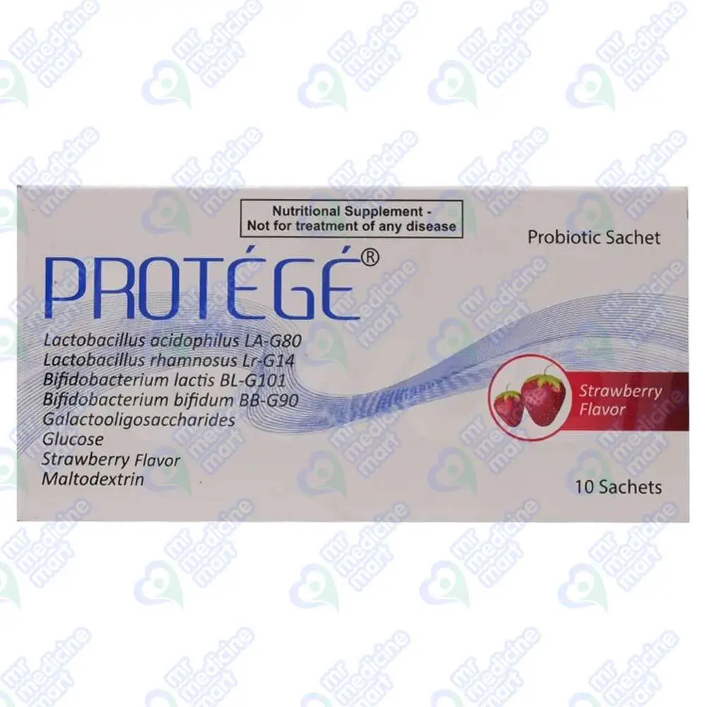 Protege Probiotic Sachet Strawberry