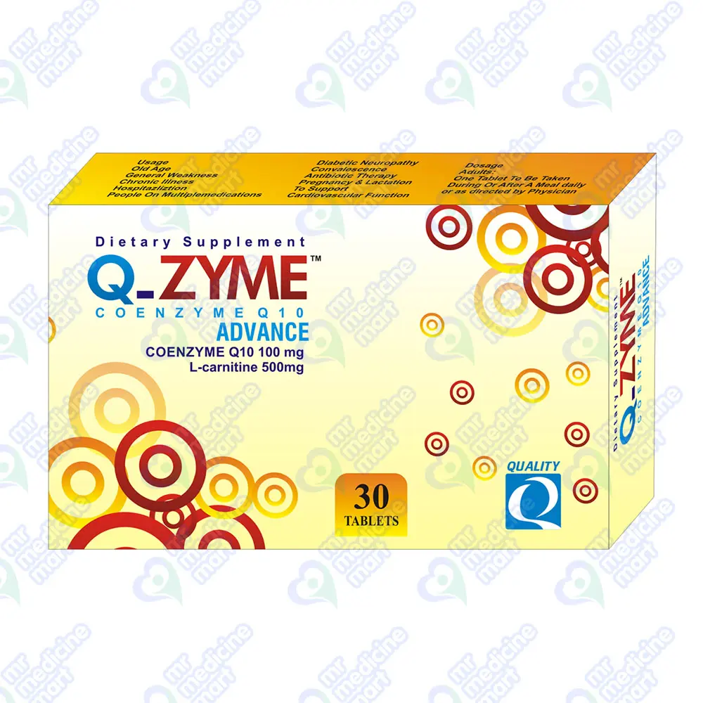 Q-Zyme Advance 100MG+500MG