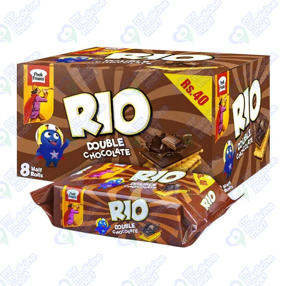 Rio Chocolate Half Rolls Pack 40Rs